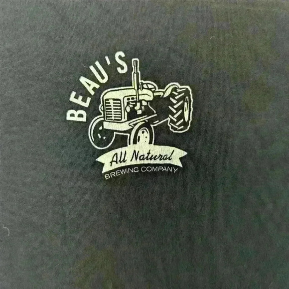 Beau's Brewery, graphic  t-Shirt, Black, Size M - Picture 4 of 5